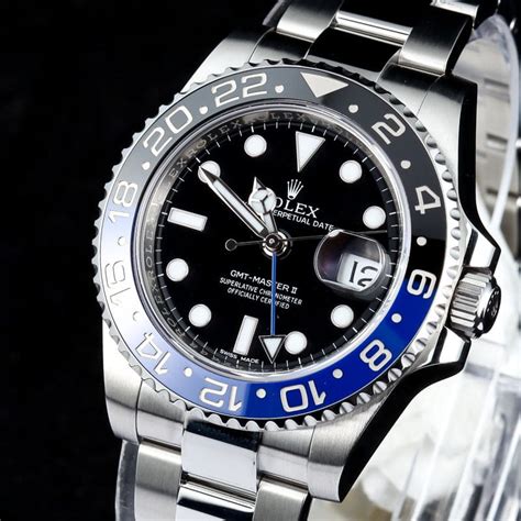 rolex gmt ii blue black for sale|rolex gmt watch price.